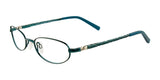 Takumi TK924 Eyeglasses Shiny Dark Teal