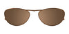 Takumi TK926 Eyeglasses with Clip-on Sunglasses | Size 53 / Matt Brown