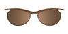 Takumi TK931 Eyeglasses with Clip-on Sunglasses | Size 49 / Matt Brown