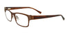 Takumi TK932 Eyeglasses with Clip-on Sunglasses | Size 52 / Matt Brown