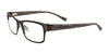 Takumi TK932 Eyeglasses with Clip-on Sunglasses | Size 52 / Matt Dark Grey