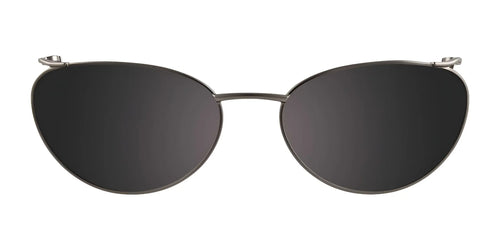 Takumi TK933 Eyeglasses with Clip-on Sunglasses / Size 52 / Marbled Brown