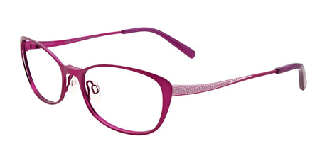 Takumi TK942 Eyeglasses with Clip-on Sunglasses Satin Dark Pink