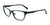 Takumi TK949 Eyeglasses with Clip-on Sunglasses | Size 52 / Satin Black & Turquoise