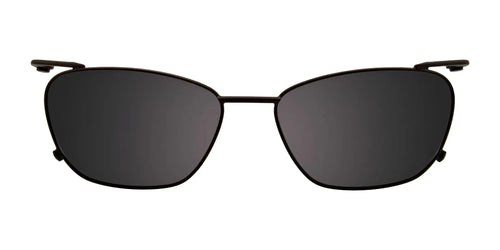 Takumi TK949 Eyeglasses with Clip-on Sunglasses / Size 52 / Satin Black & Turquoise