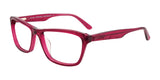 Takumi TK951 Eyeglasses with Clip-on Sunglasses Clear Raspberry