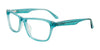 Takumi TK951 Eyeglasses with Clip-on Sunglasses | Size 53 / Clear Aqua