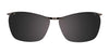 Takumi TK951 Eyeglasses with Clip-on Sunglasses | Size 53 / Clear Aqua