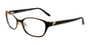 Takumi TK954 Eyeglasses with Clip-on Sunglasses | Size 55 / Satin Black