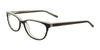 Takumi TK962 Eyeglasses with Clip-on Sunglasses | Size 53 / Marbled Brown & Cream
