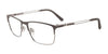 Takumi TK966 Eyeglasses with Clip-on Sunglasses | Size 55 / Satin Steel & Silver