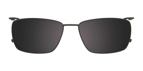 Takumi TK966 Eyeglasses with Clip-on Sunglasses / Size 55 / Satin Dark Olive & Steel