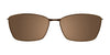 Takumi TK975 Eyeglasses with Clip-on Sunglasses | Size 52 / Clip Only (Color №010)