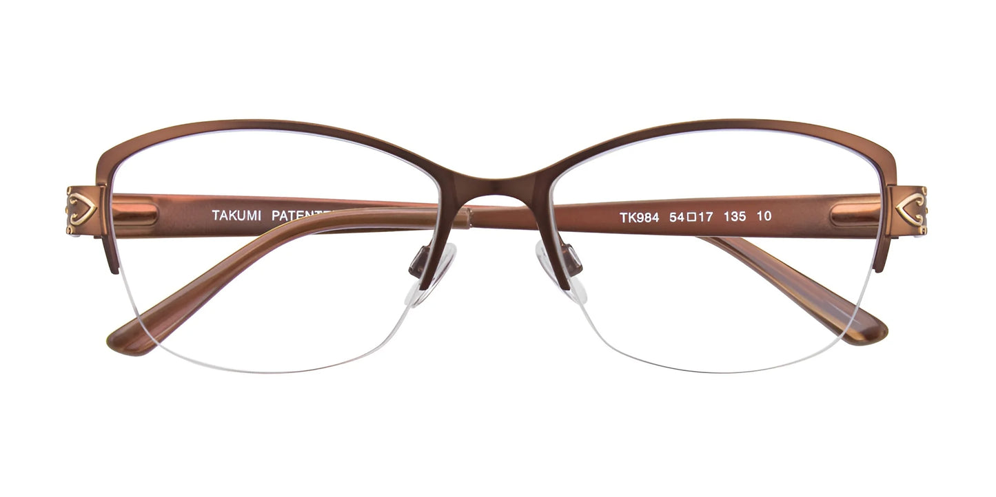 Takumi TK984 Eyeglasses with Clip-on Sunglasses | Size 54