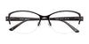 Takumi TK984 Eyeglasses with Clip-on Sunglasses | Size 54 / Satin Black & Silver
