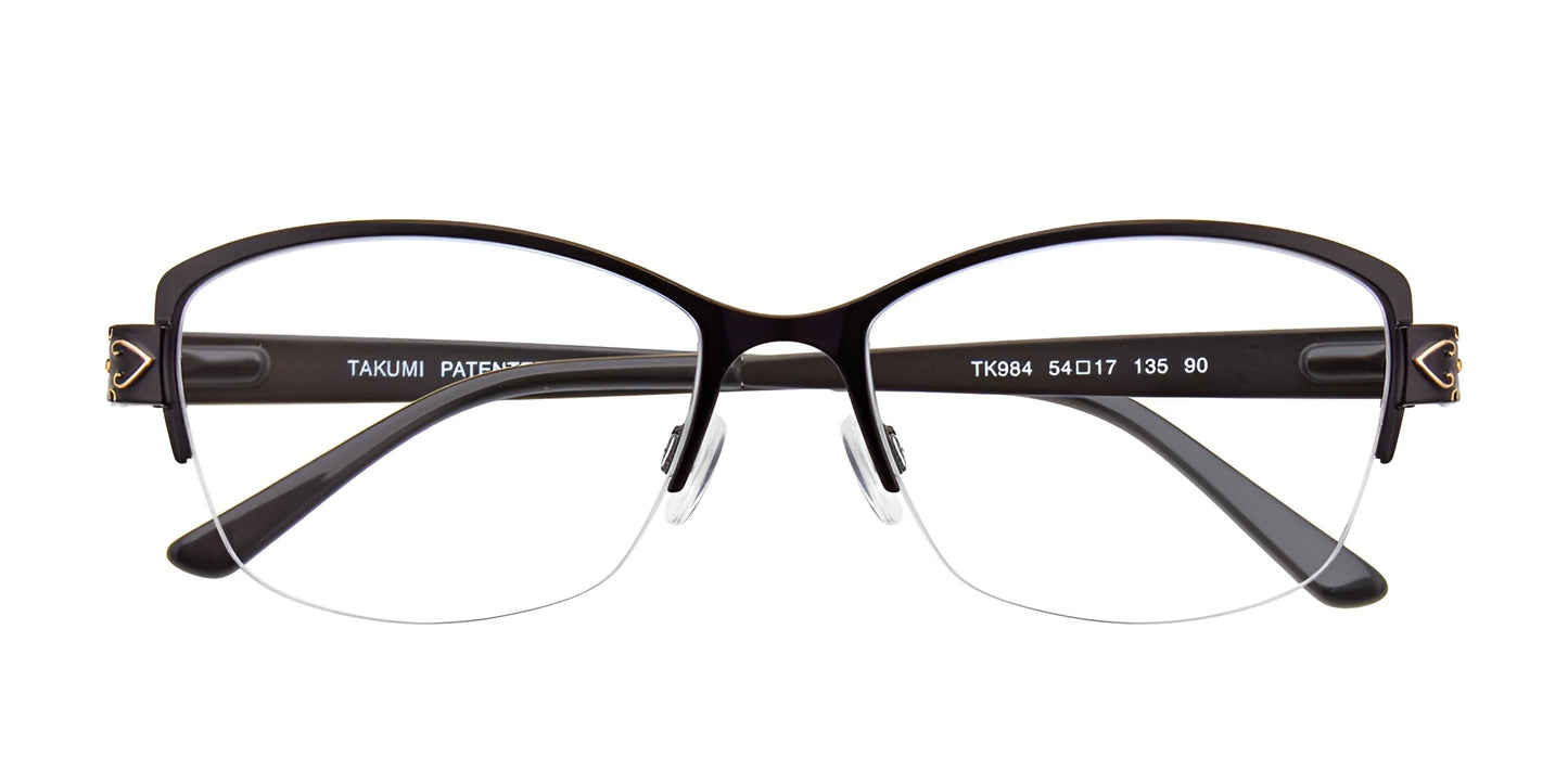 Takumi TK984 Eyeglasses with Clip-on Sunglasses | Size 54