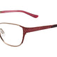 Satin White Gold & Burgundy