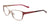 Takumi TK993 Eyeglasses with Clip-on Sunglasses | Size 54 / Satin White Gold & Burgundy