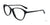 Takumi TK996 Eyeglasses with Clip-on Sunglasses | Size 53 / Black
