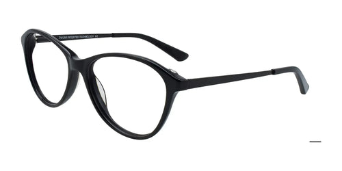 Takumi TK996 Eyeglasses with Clip-on Sunglasses / Size 53 / Black