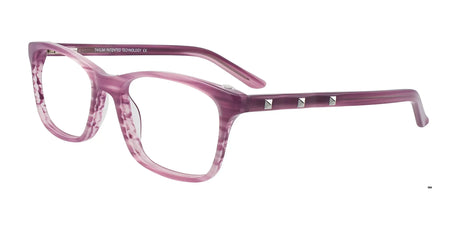 Takumi TK998 Eyeglasses with Clip-on Sunglasses Marbled Lavender