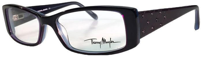 Thierry Mugler 9208 Eyeglasses / Purple / Blue / Size 53