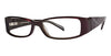 Thierry Mugler TM9189 Eyeglasses | Size 53 / Burgundy