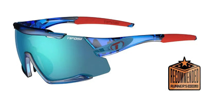 Tifosi Optics AETHON Sunglasses Crystal Blue Interchange