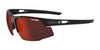 Tifosi Optics CENTUS Sunglasses | Size 69 / Gloss Black/Smoke Tint with Red Mirror
