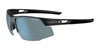 Tifosi Optics CENTUS Sunglasses | Size 69 / Gloss Black/Smoke Tint with Bright Blue Mirror