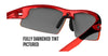 Tifosi Optics CRIT Sunglasses | Size 74 / Matte Black/Enliven Golf Tint