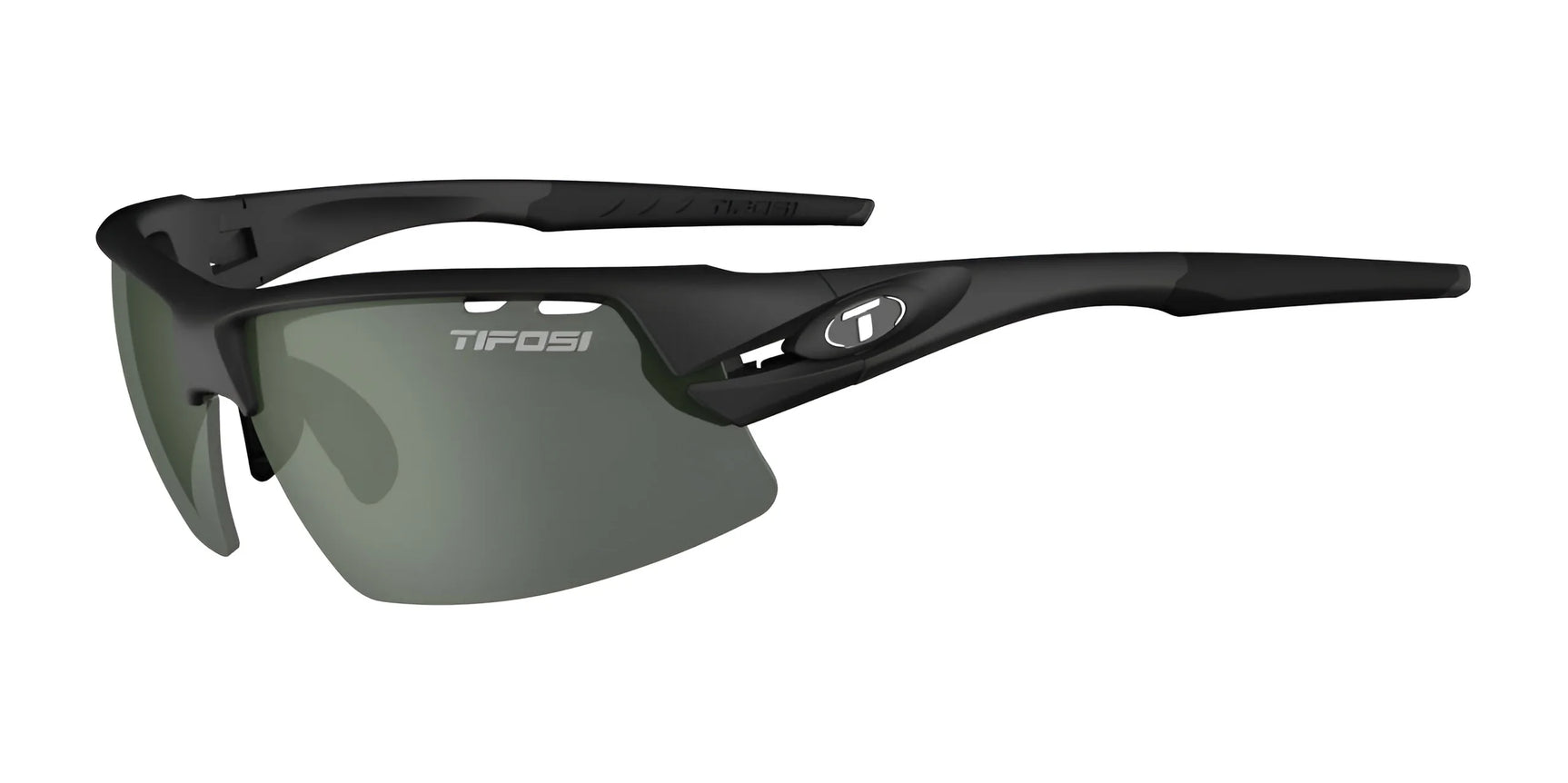 Tifosi Optics CRIT Sunglasses Matte Black / Enliven Golf Tint