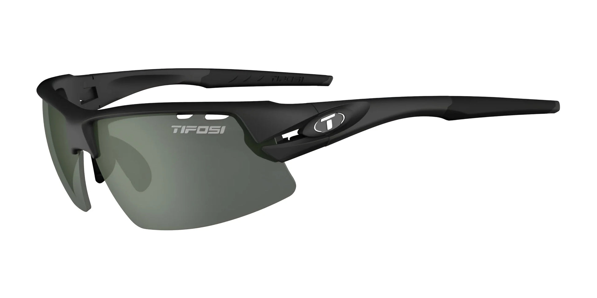 Tifosi Optics CRIT Sunglasses Matte Black Enliven Golf