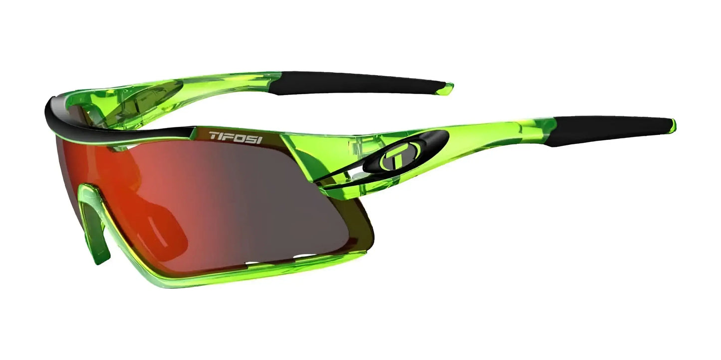 Tifosi Optics DAVOS Sunglasses Crystal Neon Green Interchange