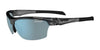 Tifosi Optics INTENSE Sunglasses | Size 64 / Crystal Smoke/Smoke Tint with Bright Blue Mirror