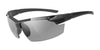 Tifosi Optics JET FC TACTICAL Safety Glasses | Size 63 / Matte Black/Smoke Shatterproof ANSI Z87.1