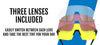 Tifosi Optics MOAB XC Sunglasses / Blackout/Interchange