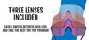 Tifosi Optics MOAB XC Sunglasses / Blackout/Interchange