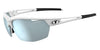 Tifosi Optics NAVAR Sunglasses / Matte White/Smoke Tint with Bright Blue Mirror