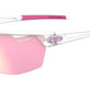 Satin Clear/Brown Tint with Pink Mirror