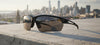 Tifosi Optics Navar FC Sunglasses / Gloss Black / AC Red Tint