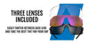 Tifosi Optics PODIUM XC Sunglasses / Crystal Blue Interchange