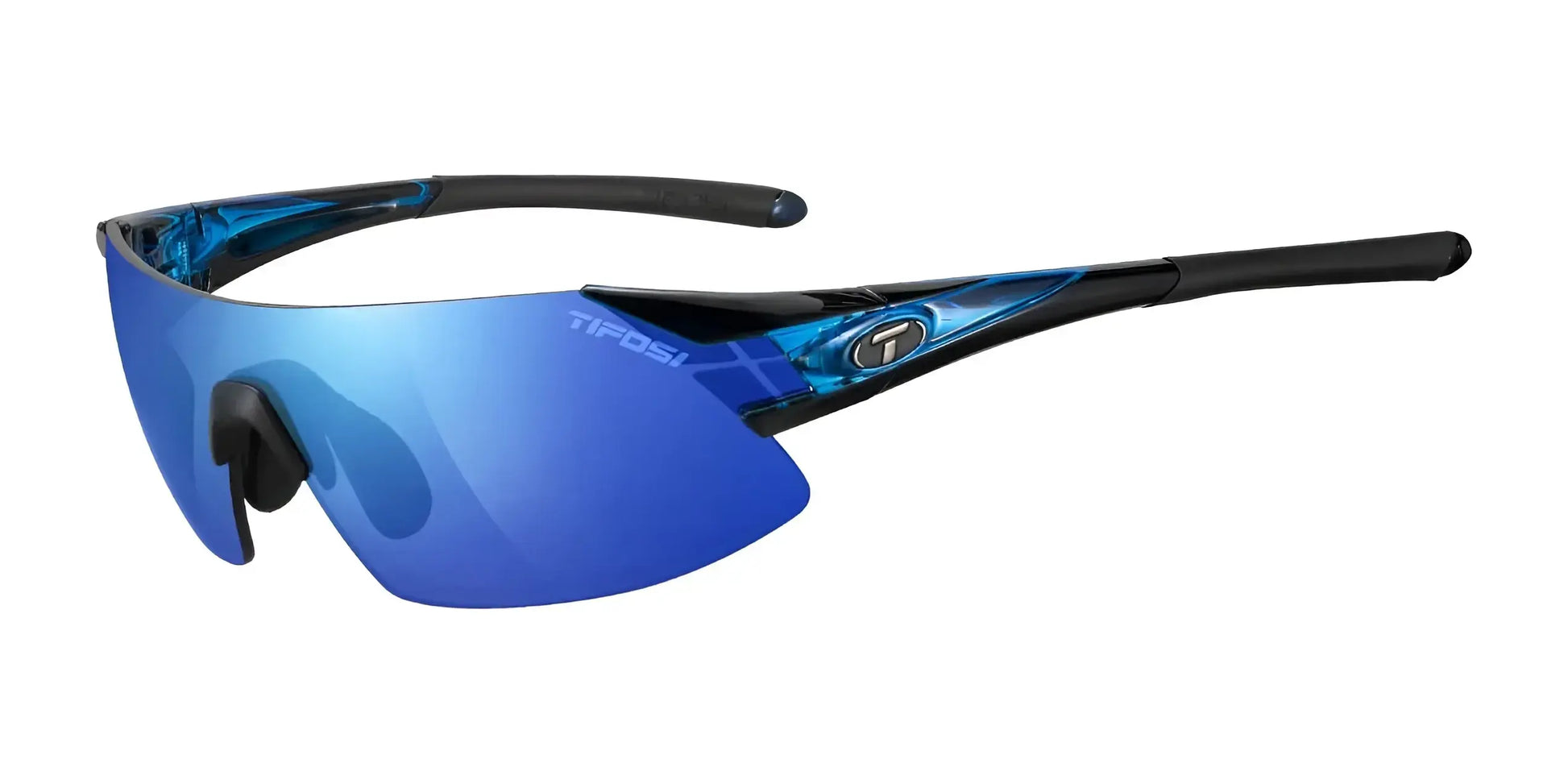 Tifosi Optics PODIUM XC Sunglasses Crystal Blue Interchange