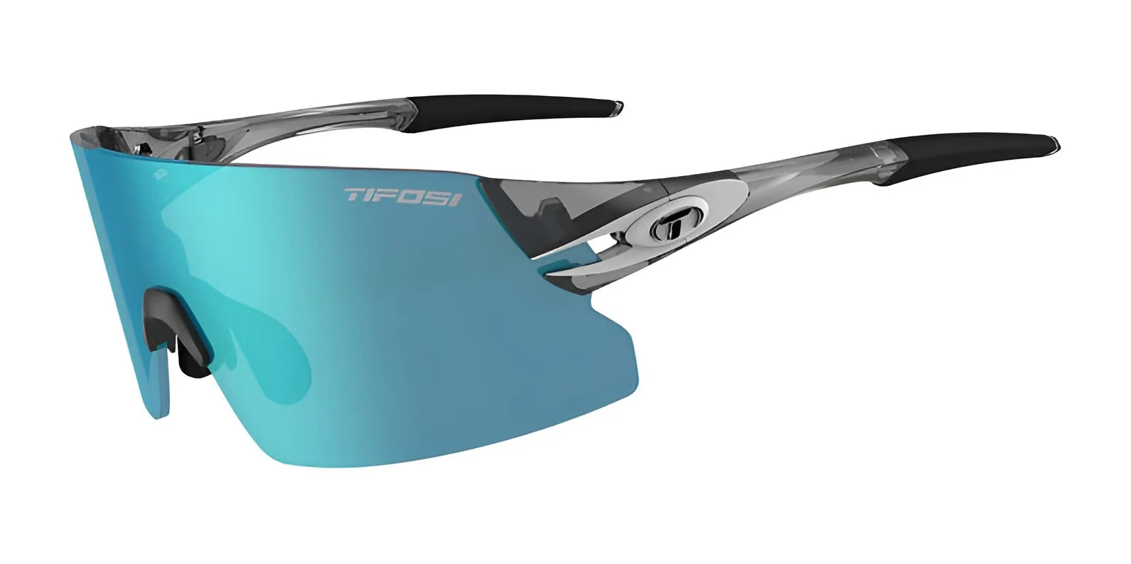 Tifosi Optics RAIL XC Sunglasses Crystal Smoke Interchange