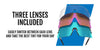 Tifosi Optics RAIL XC Sunglasses / Blackout/Interchange / Size Regular