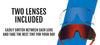 Tifosi Optics RAIL RACE Sunglasses / Crystal Clear/Interchange / Size Regular