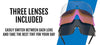 Tifosi Optics RAIL XC Sunglasses / Blackout/Interchange / Size Regular