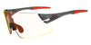 Tifosi Optics RAIL XC Sunglasses / Satin Vapor/Clarion Red Fototec / Size Regular