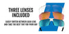 Tifosi Optics RIVET Sunglasses | Size 72 / Black/Clear