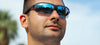 Tifosi Optics RIVET Sunglasses | Size 72 / Black/Clear